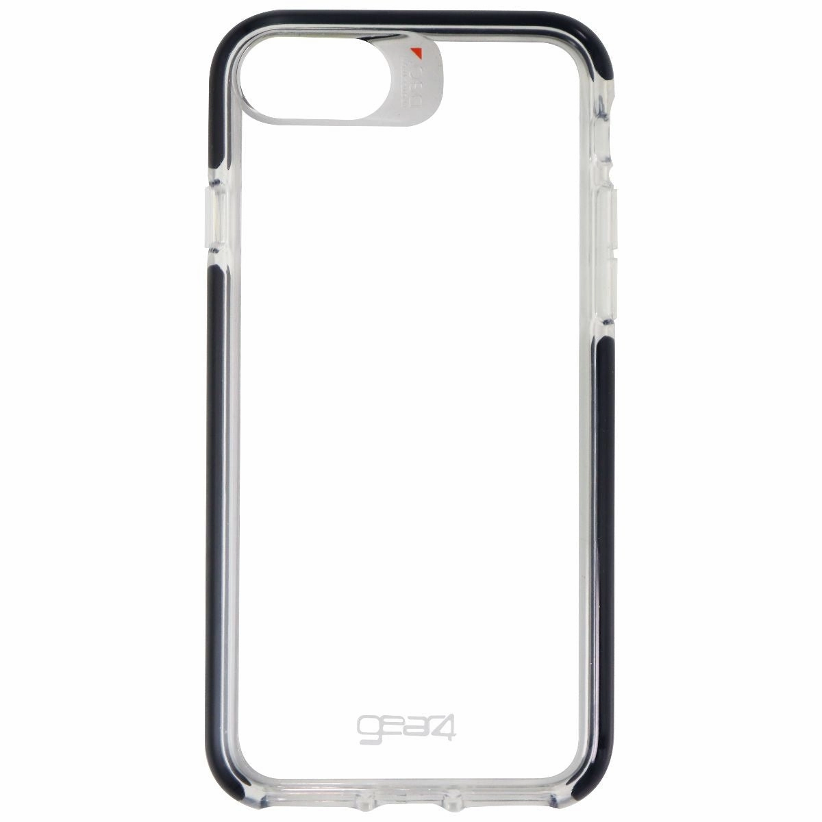 Ultra light ZAGG Piccadilly Hybrid Case for Apple iPhone SE / 8/7 / 6s / 6 - Clear/Black