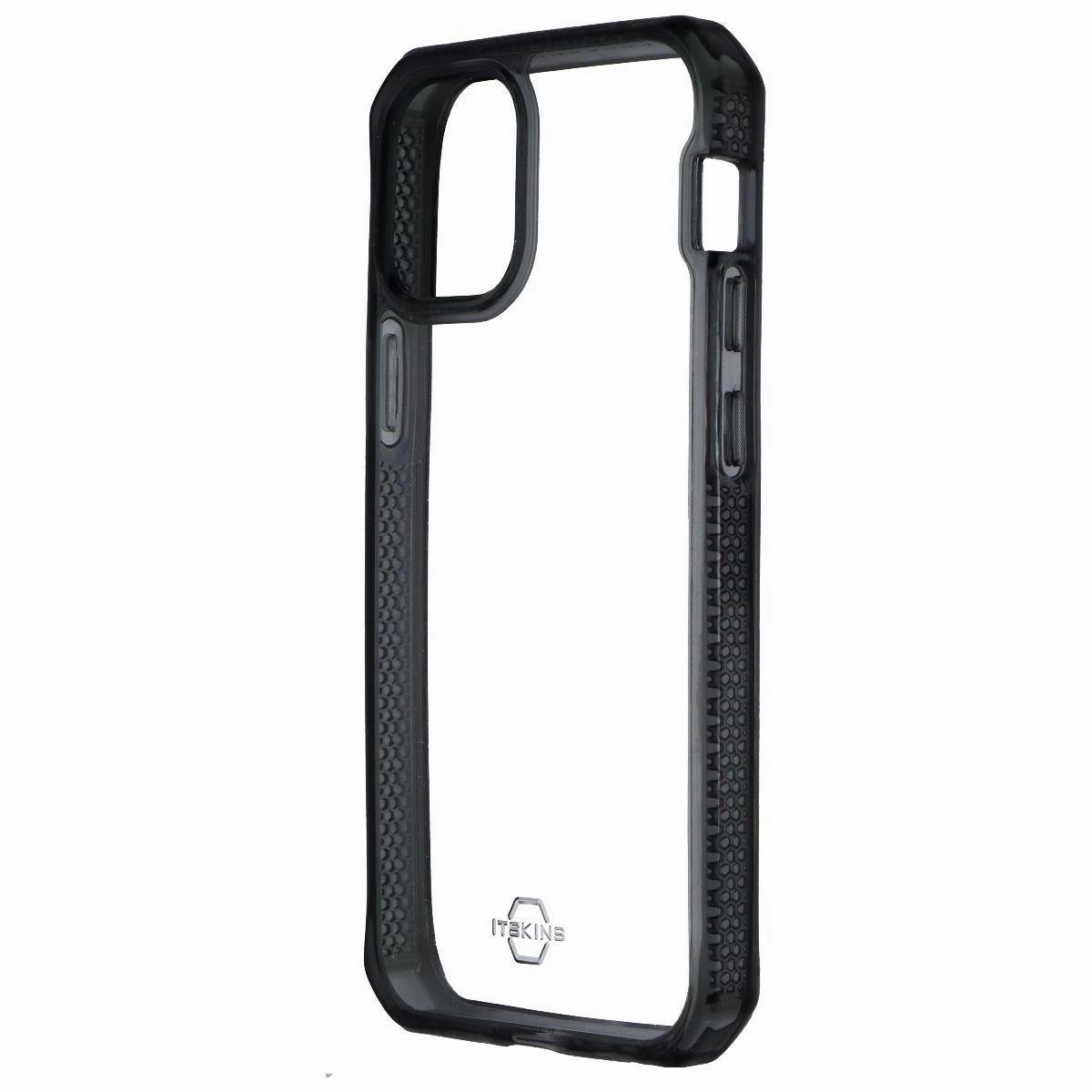 Smooth Shape ITSKINS Hybrid Clear Series Case for Apple iPhone 12 Mini - Clear / Black