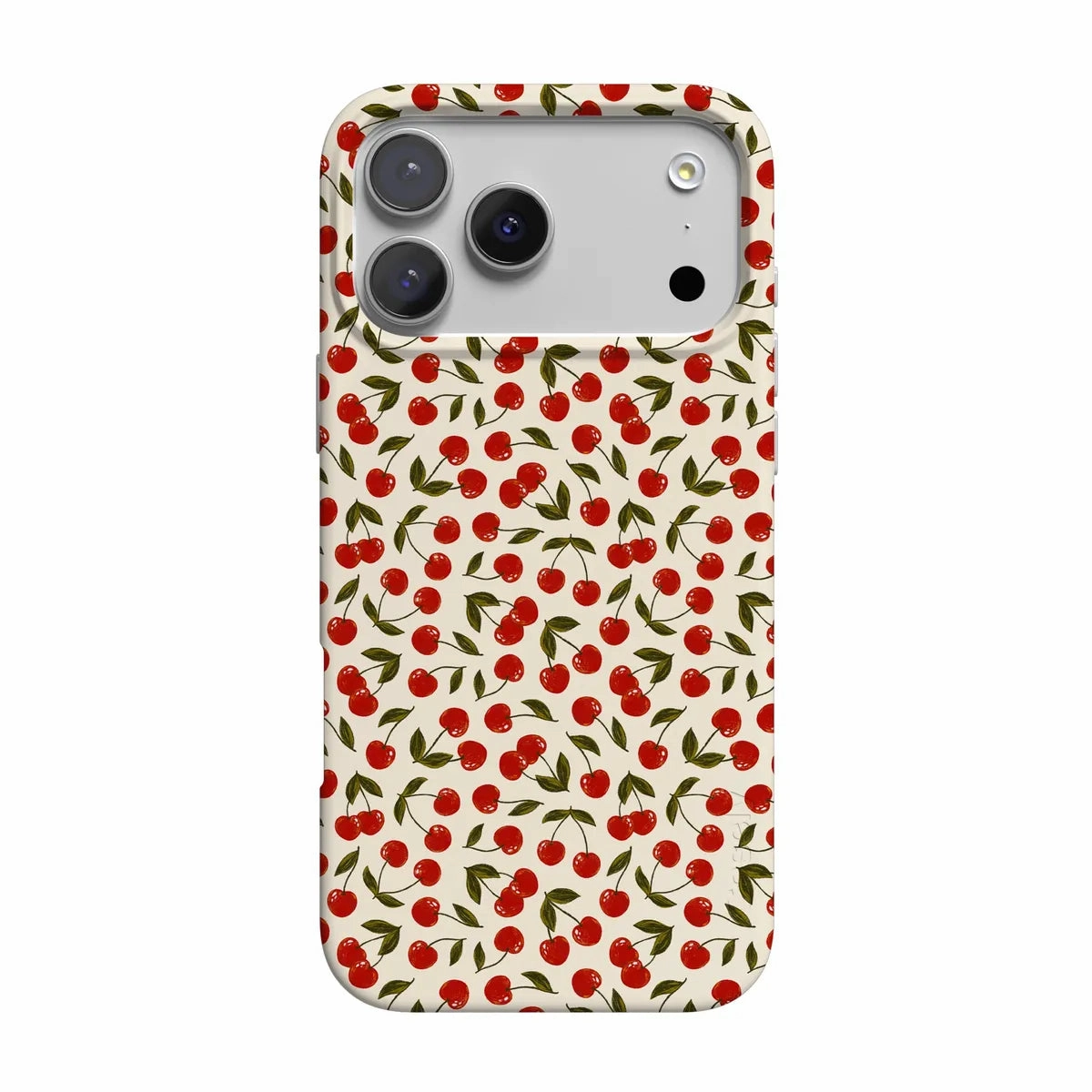 Elegant Design Layer Luxury Texture Design Cherry on Top | Red Cherries Case