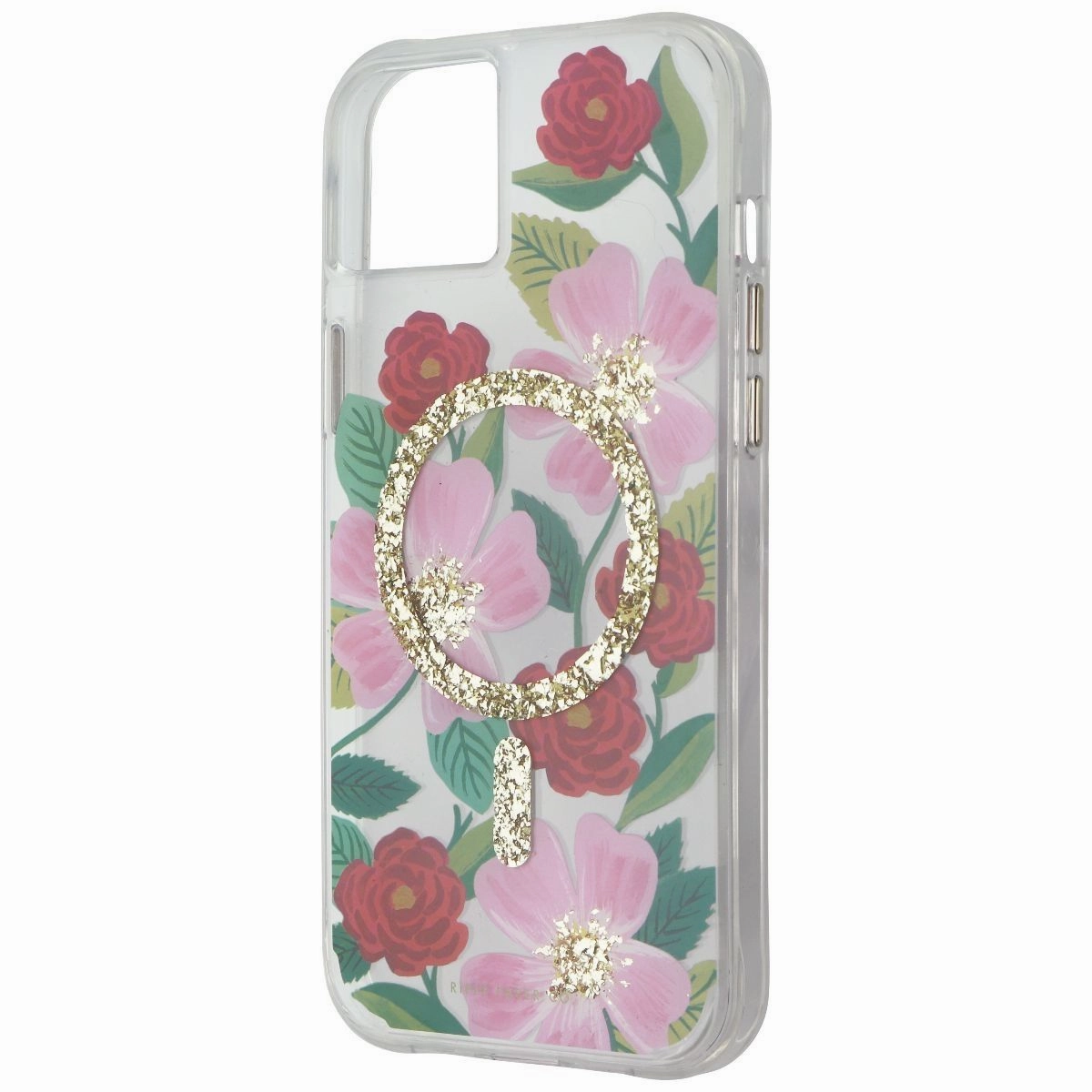 Color Layer Vivid Texture Rifle Paper Co Hard Case for MagSafe for Apple iPhone 14 Plus - Rose Garden