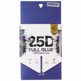 Impact absorption reliable phone protection LITO 2.5D Full Glue Tempered Glass for Samsung Galaxy A15 - Clear