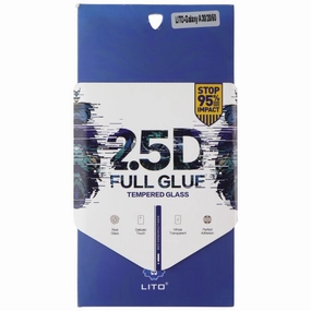 LITO 2.5D Full Glue Tempered Glass for Samsung Galaxy A30/Galaxy A20/Galaxy A50 premium screen guard Edge-to-Edge Cover