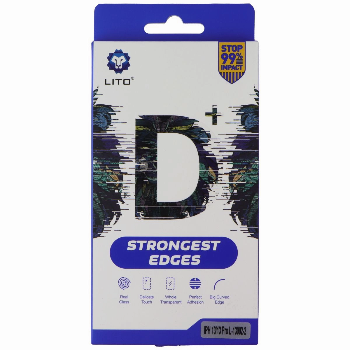 Screen Armor Elite Plus LITO D  Full Coverage Tempered Glass Screen Protector for iPhone 13 / 13 Pro