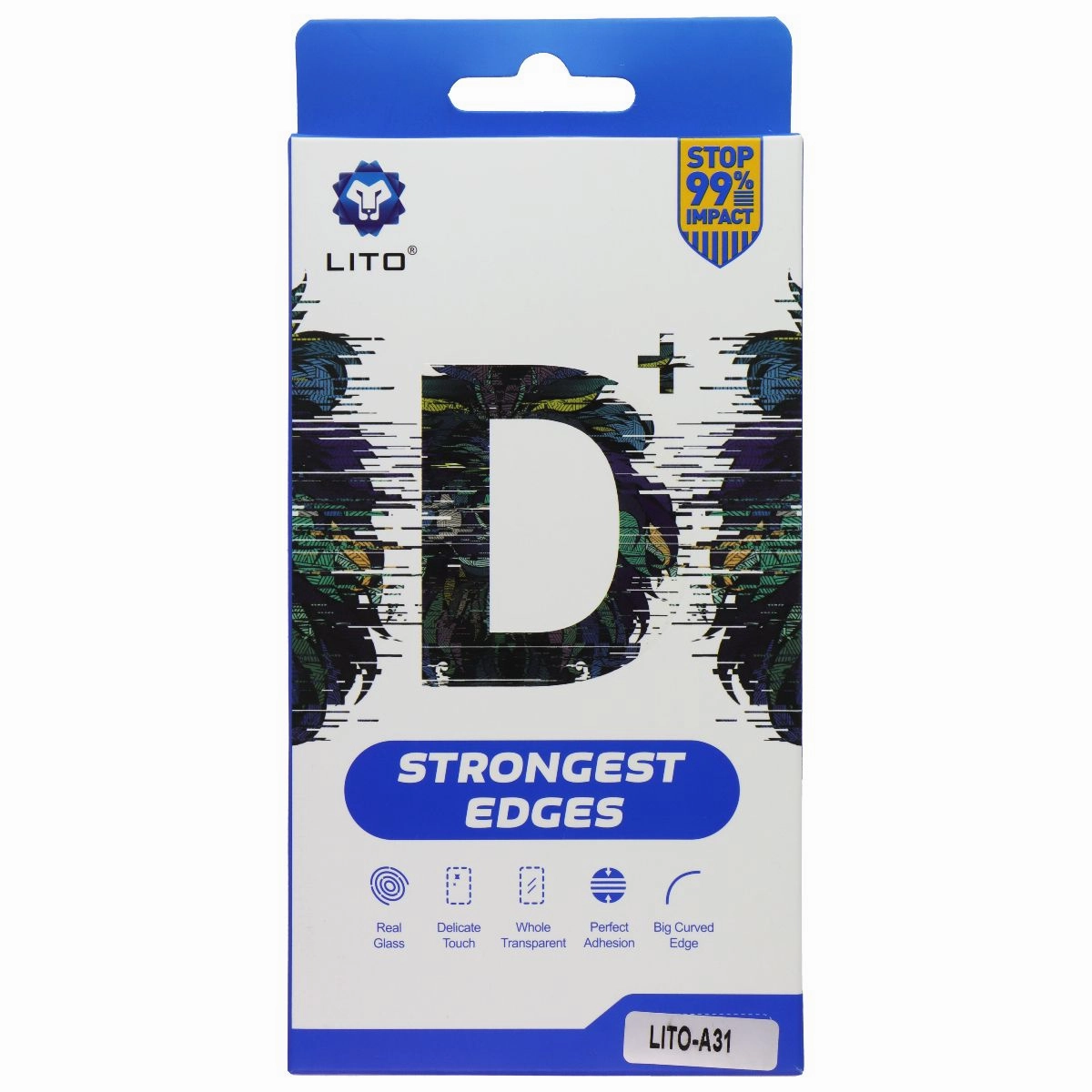 LITO D  Full Coverage Tempered Glass Screen Protector for Samsung Galaxy A31 privacy protection film