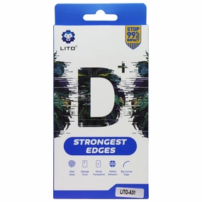 LITO D  Full Coverage Tempered Glass Screen Protector for Samsung Galaxy A31 privacy protection film