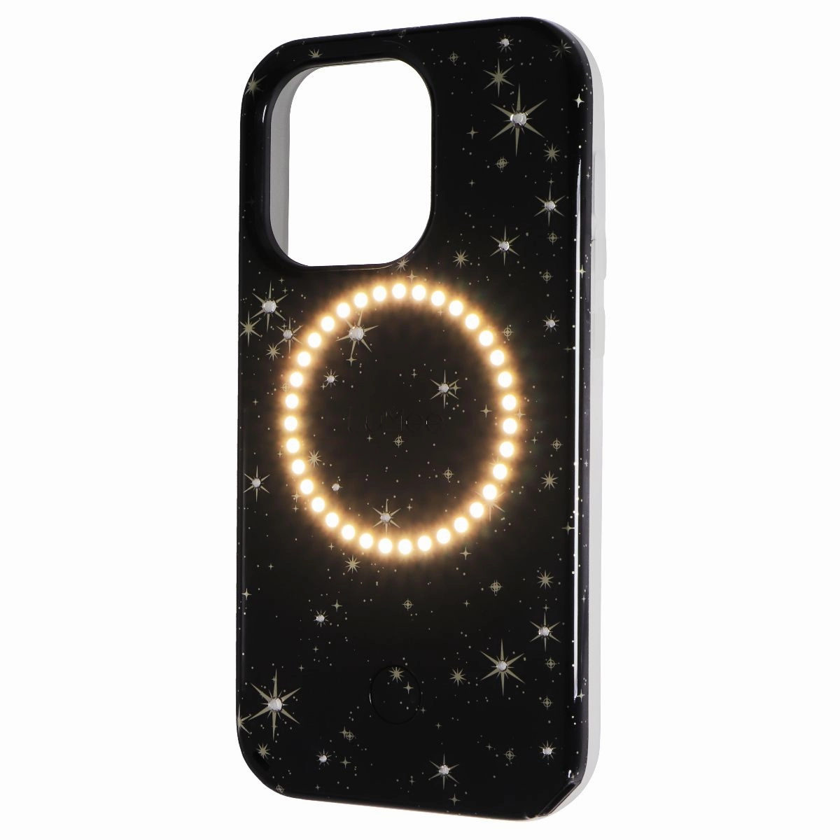 LuMee Halo Lighted Case for Apple iPhone 13 Pro/13/12 Pro/12 - Stars & Gems daily accessory