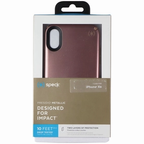 High strength Speck Presidio Metallic Series Case for Apple iPhone XR - Rose Gold