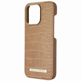 iDeal of Sweden Hard Case for Apple iPhone 13 Pro - Camel Croco Refined Shield