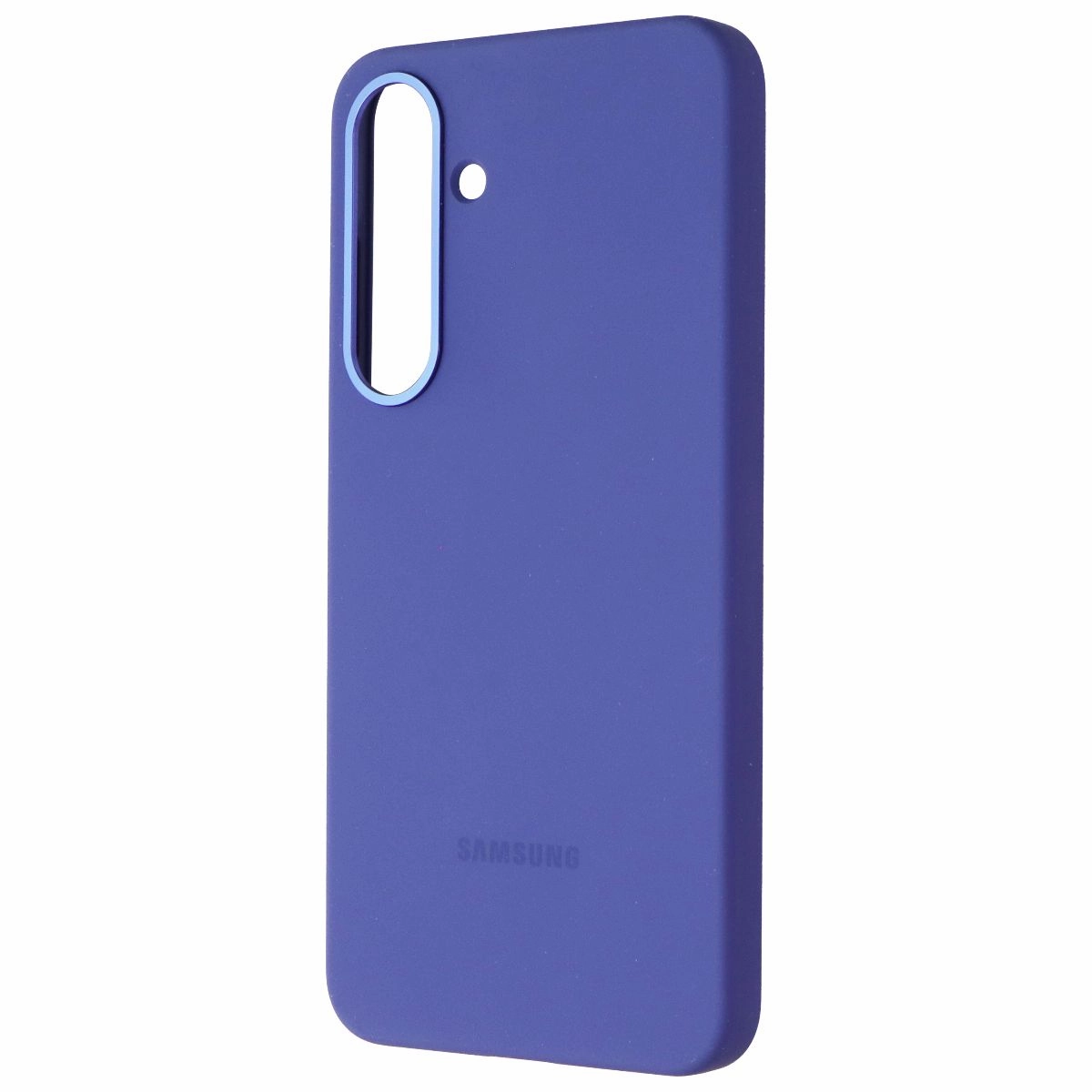 Samsung Official Silicone Case for Samsung Galaxy (S25 ) - Blue Flexible Pattern Protective Corner