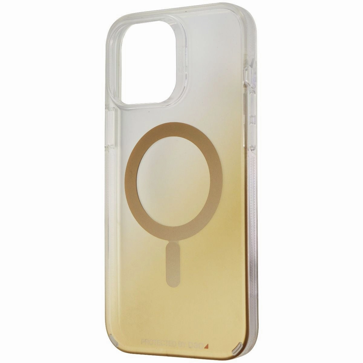 ZAGG Milan Snap Series Case for MagSafe for Apple iPhone13 Pro Max - Gold/Clear Light Edge