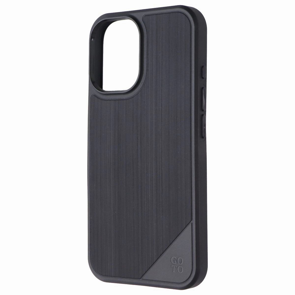 Fashionable Texture GoTo Flex Slim Case for MagSafe for Apple iPhone 16 - Black