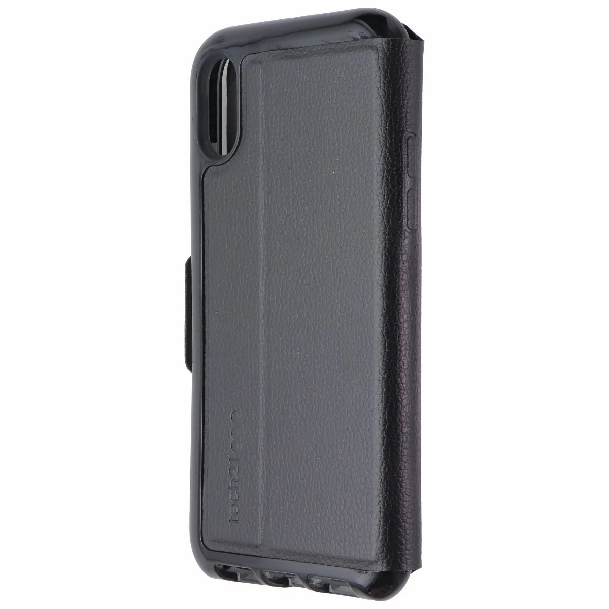 Tech21 EvoWallet Protective Folio Case for Apple iPhone X/XS  - Black Premium Surface Finish Scratch Resistant