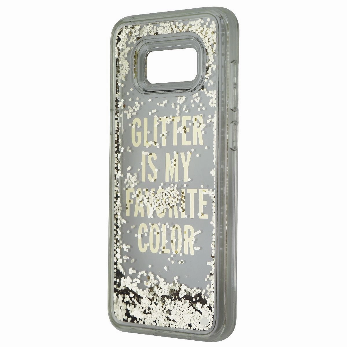 Kate Spade Liquid Glitter Case for Samsung Galaxy (S8 ) - Gold/Clear Premium Look