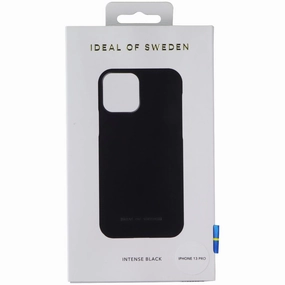 daily accessory Soft Build Texture iDeal of Sweden Atelier Case for Apple iPhone 13 Pro - Intense Black