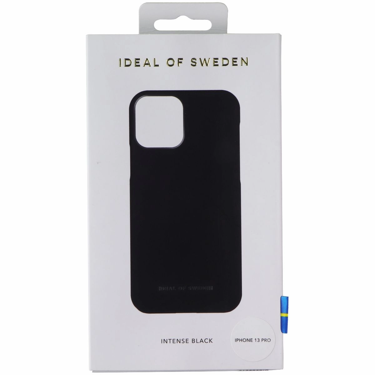 daily accessory Soft Build Texture iDeal of Sweden Atelier Case for Apple iPhone 13 Pro - Intense Black