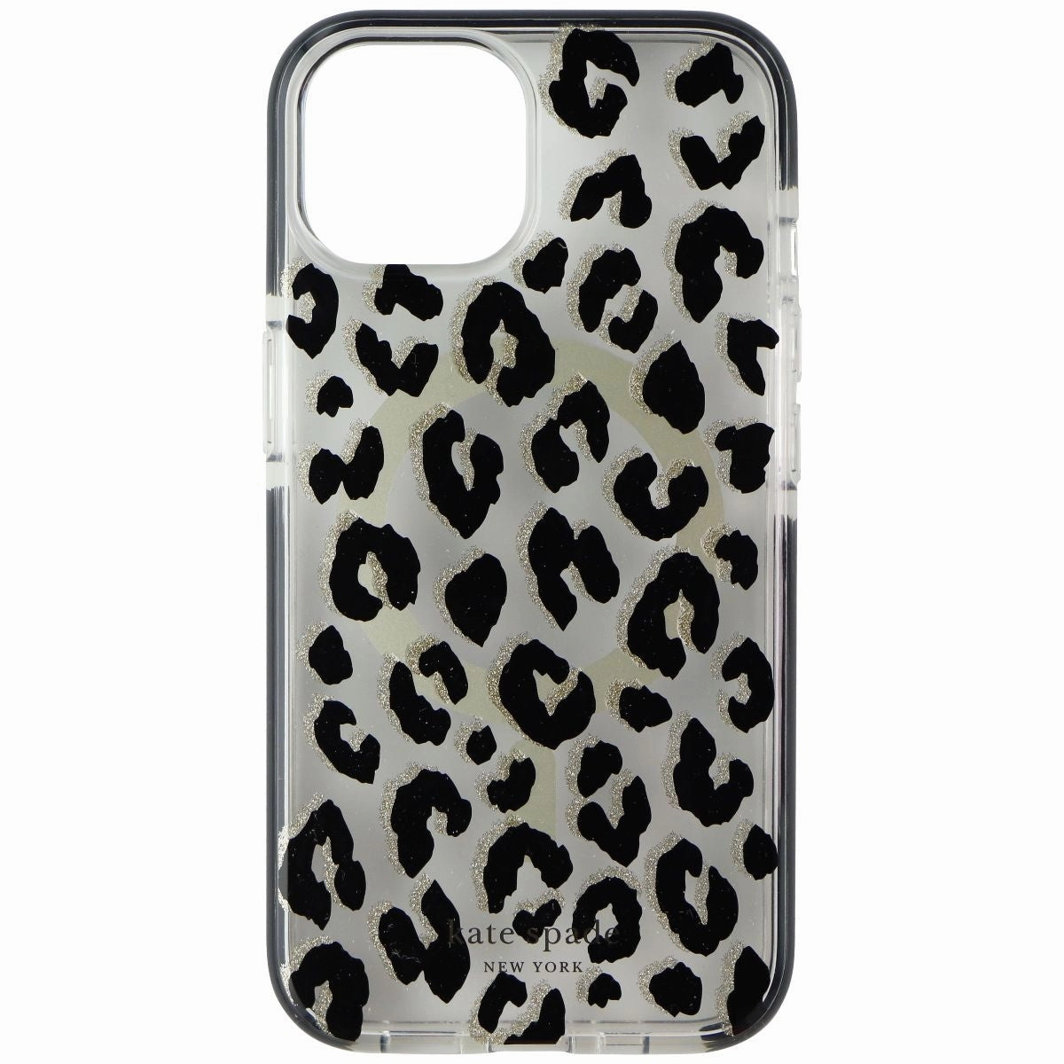 Kate Spade Defensive Case for MagSafe for iPhone 14 - City Leopard Matte Design Texture