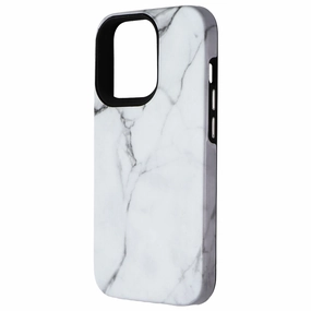 Grip Enhanced Blu Element Mist 2x Fashion Case for Apple iPhone 13 Pro - White Marble