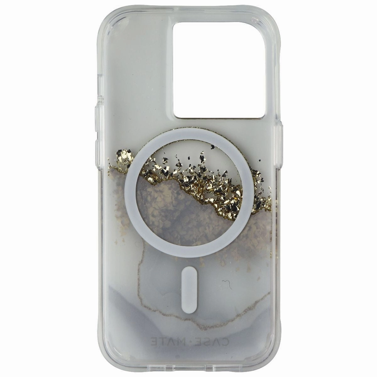 Lightweight texture Case-Mate Series Case for MagSafe for Apple iPhone 14 Pro - Karat Marble