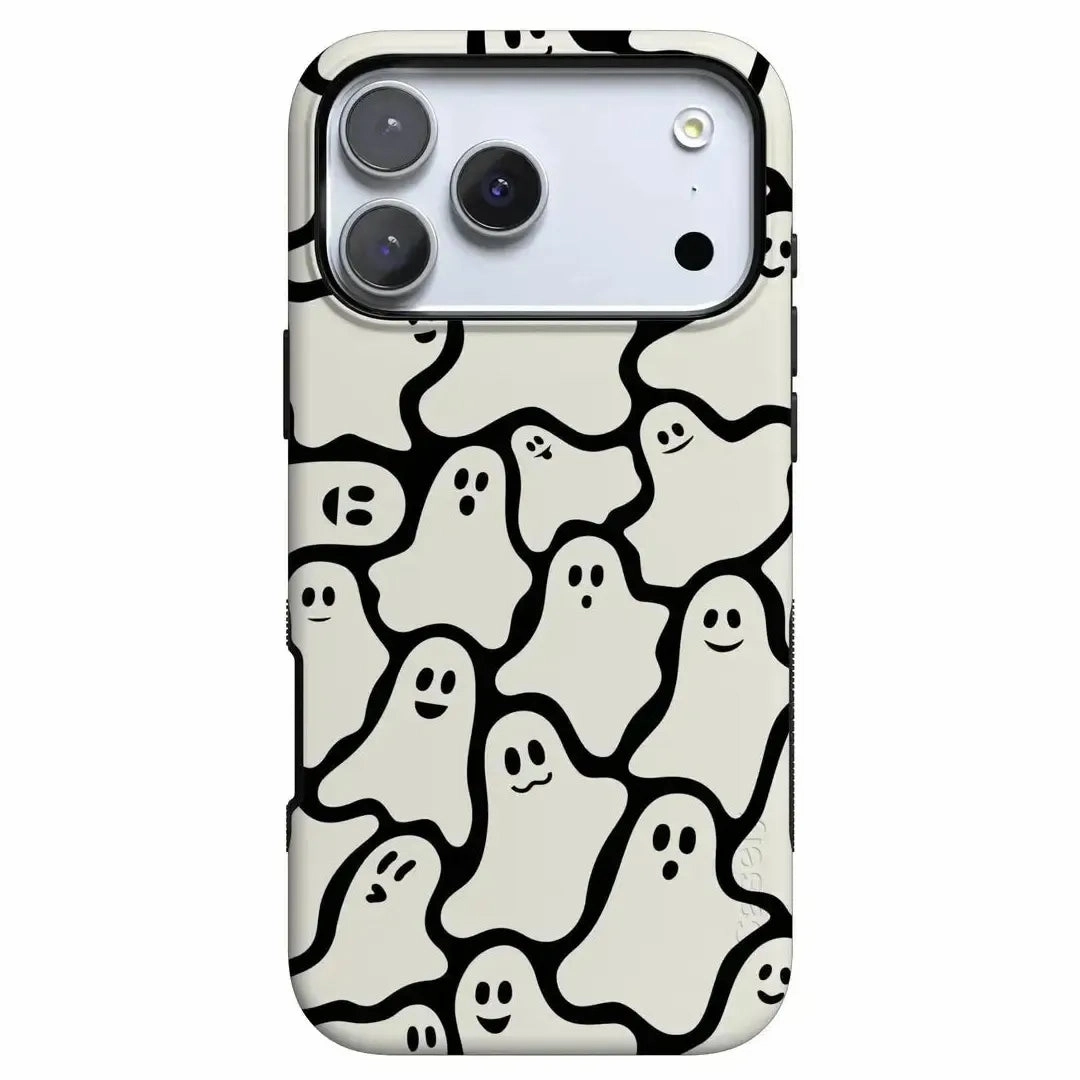 Protective Shell Design Button Cover Don't Ghost Me | Halloween Case