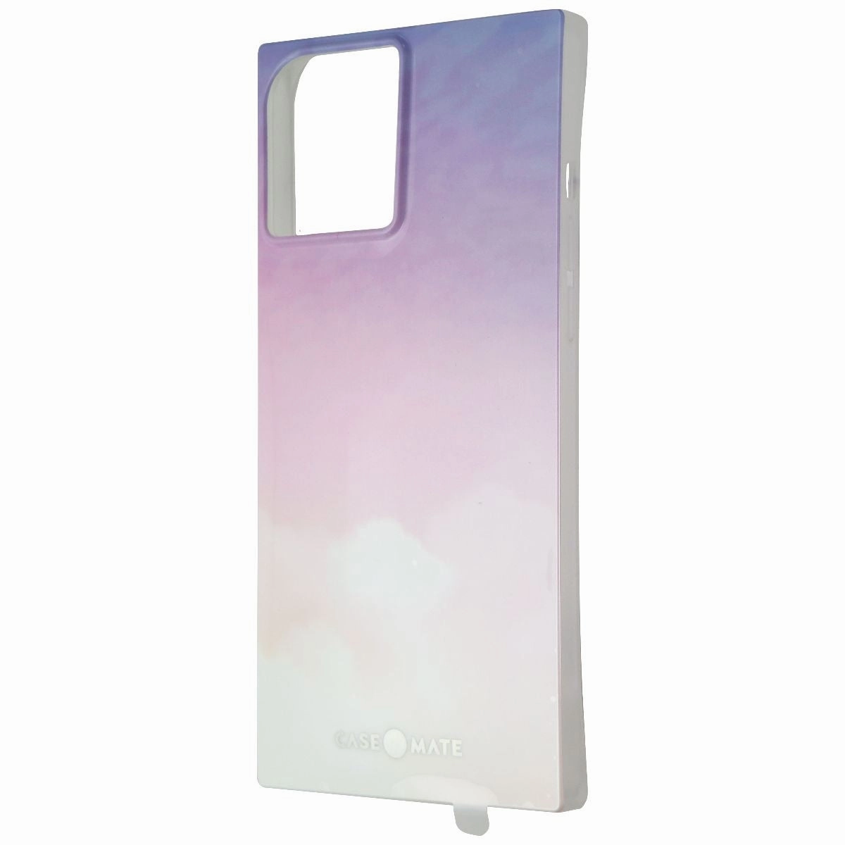 3D Effect Smooth Layer Texture Case-Mate BLOX Series Rectangular Case for iPhone 12 Pro Max - Clouds