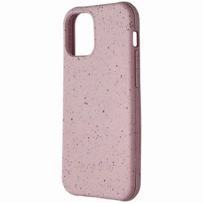 Compact Texture Layer Professional Style Mellow Bio Series Soft Case for Apple iPhone 12 Mini Smartphones - Pink