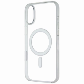 Polished Texture Design Apple Clear Case for MagSafe for Apple iPhone 16 Plus - Clear