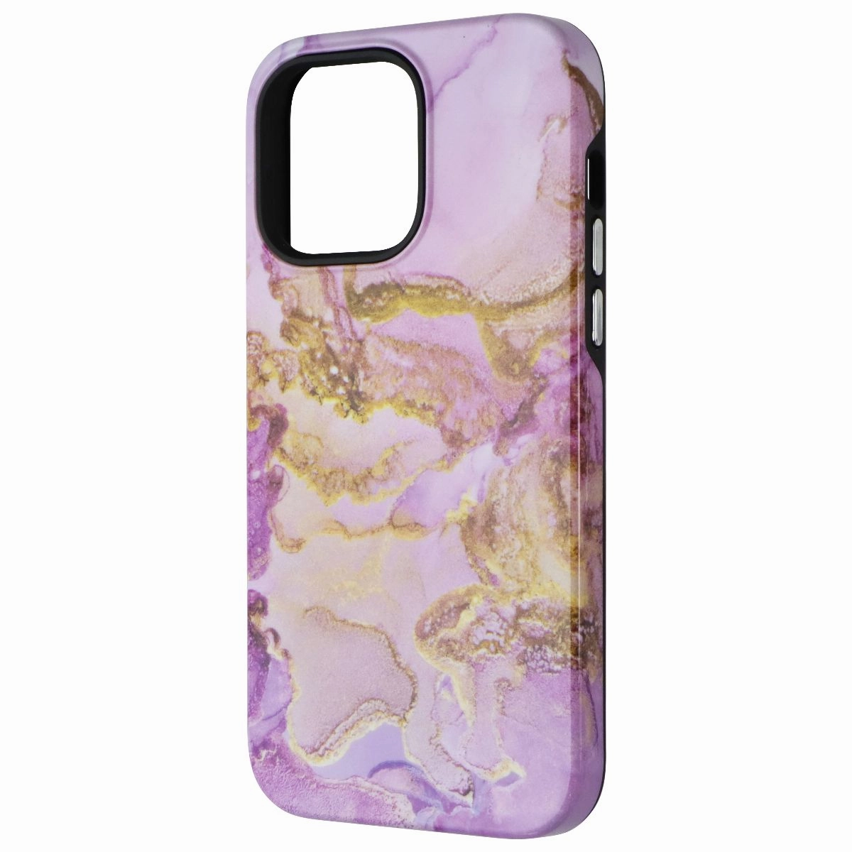 Slim Profiled Protective Design Mybat Pro Fuse Series MagSafe Case for Apple iPhone 14 Pro Max - Purple Marble