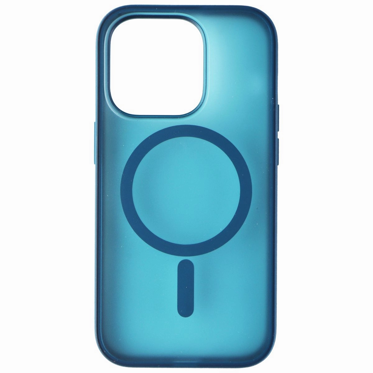 Hybrid Texture TPU Material Verizon Slim Case for MagSafe for Apple iPhone 14 Pro - Inky Blue