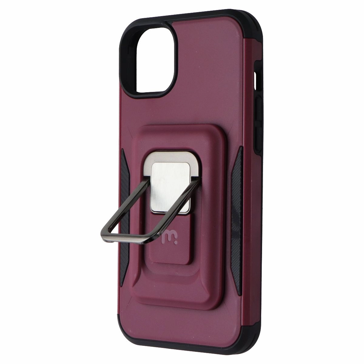 Premium Material Ultra Thin MyBat Pro Stealth Series Case with MagKick for Apple iPhone 14 Plus - Plum