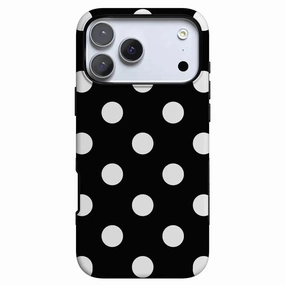 Polka Dots | High Contrast Design Case Protective Layering Urban Fashion