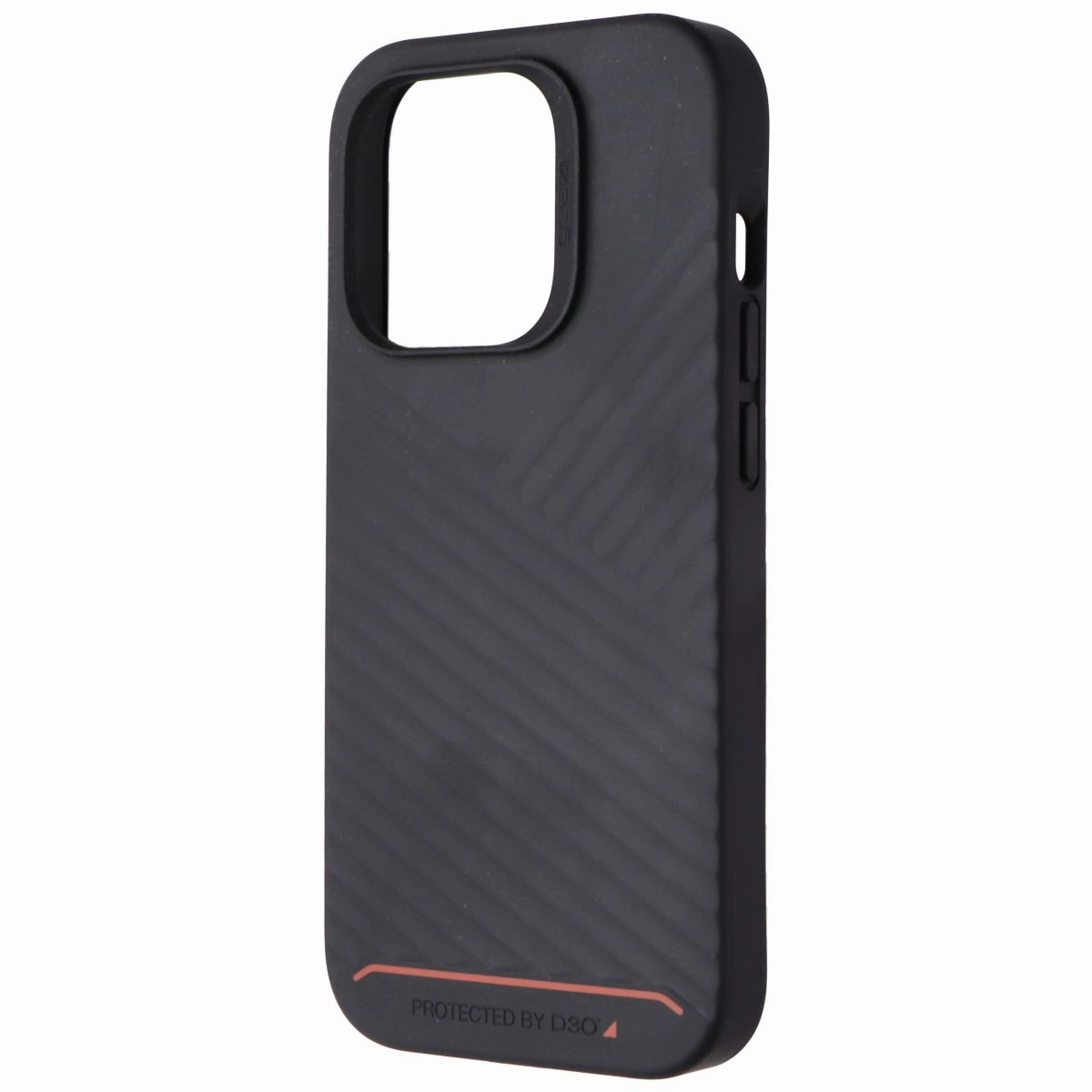 ZAGG Gear4 Denali Snap Series Case for MagSafe for iPhone 14 Pro - Black/Orange Hybrid Form