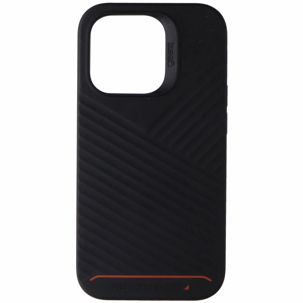 Rugged Outline Compact Fit ZAGG Gear4 Denali Snap Series Case for MagSafe for iPhone 14 Pro - Black/Orange