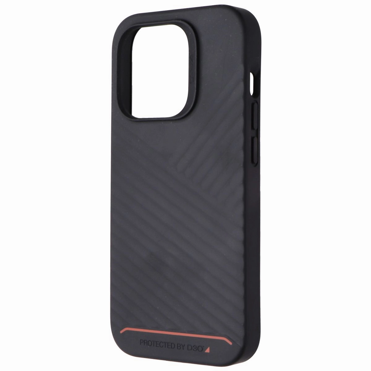 Water shield ZAGG Gear4 Denali Snap Series Case for MagSafe for iPhone 14 Pro - Black/Orange