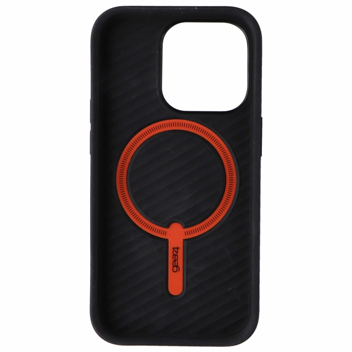 ZAGG Gear4 Denali Snap Series Case for MagSafe for iPhone 14 Pro - Black/Orange Fashion Touch