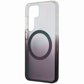 AXS Crystal Shield Magnetic Case for Samsung Galaxy S25 - Smoke Gradient Luxury Build Clear Texture