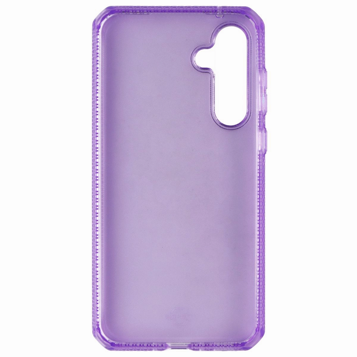 ITSKINS Spectrum_R // Clear Series Case forr Samsung Galaxy A35 5G - Purple Soft Cushion Screen Bumper