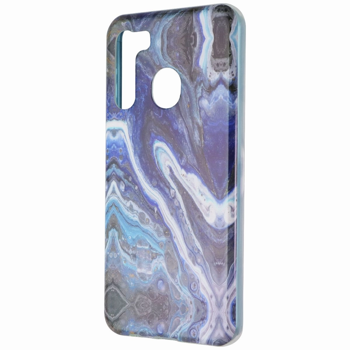 MyBat Premium Case for Samsung Galaxy A21 - Blue Swirl Sport Inspired Versatile Accessory