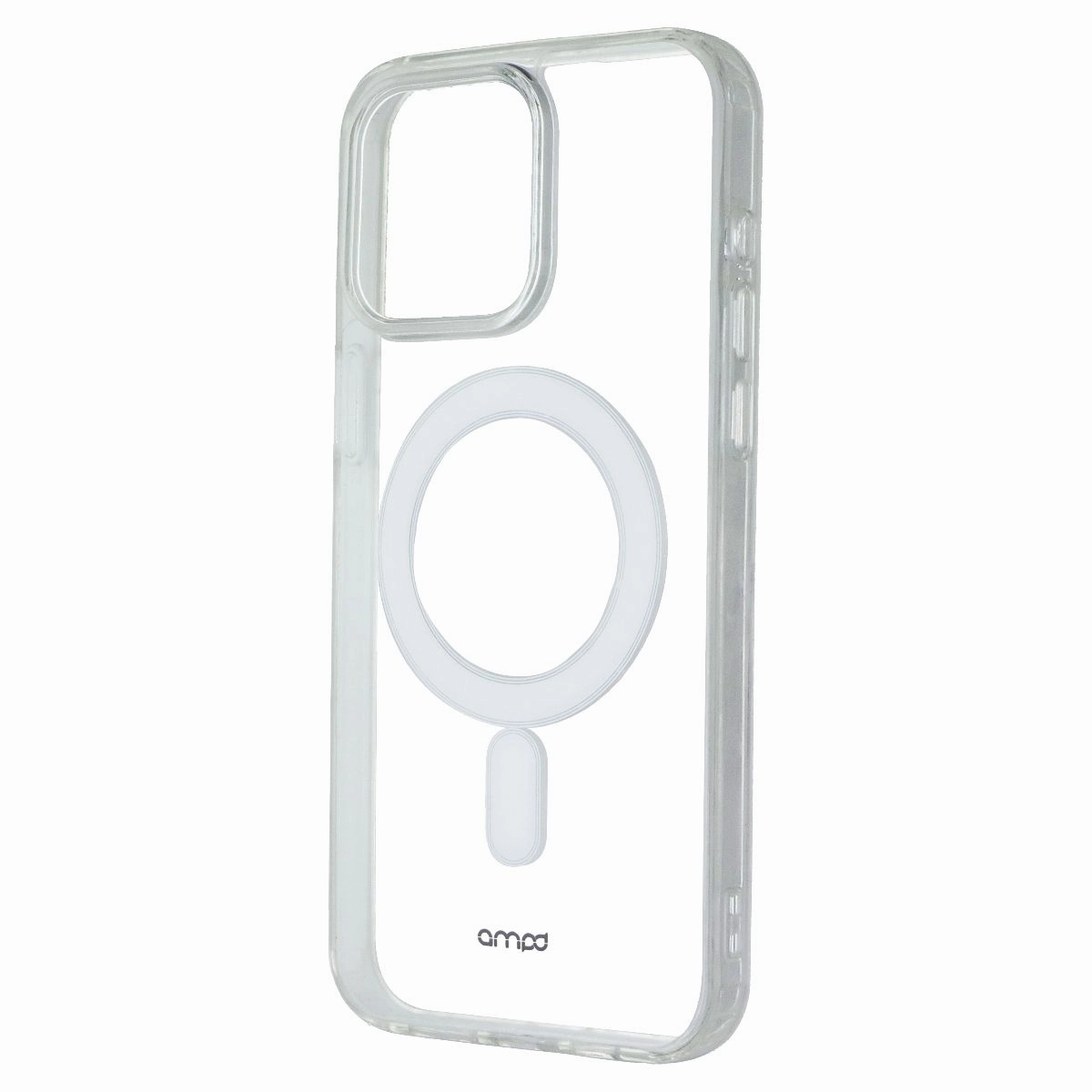 AMPD Impact Drop Series Case for MagSafe for Apple iPhone 15 Pro Max - Clear Matte Coating Finish Slim Design