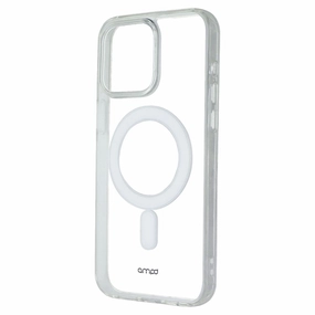 AMPD Impact Drop Series Case for MagSafe for Apple iPhone 15 Pro Max - Clear Matte Coating Finish Slim Design