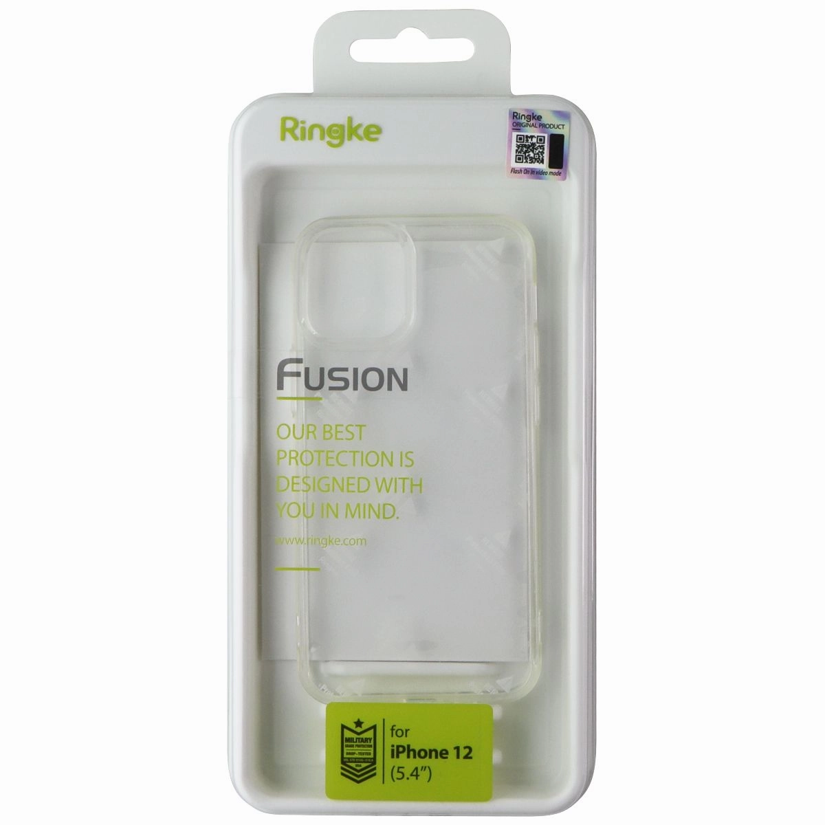 Ringke Fusion Series Case for Apple iPhone 12 Mini - Clear Luxury Finish Rugged Texture