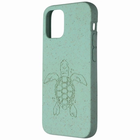 Pela Classic Series Case for iPhone 12 mini - Ocean Turquoise (Turtle Edition) Modern Edge Layer