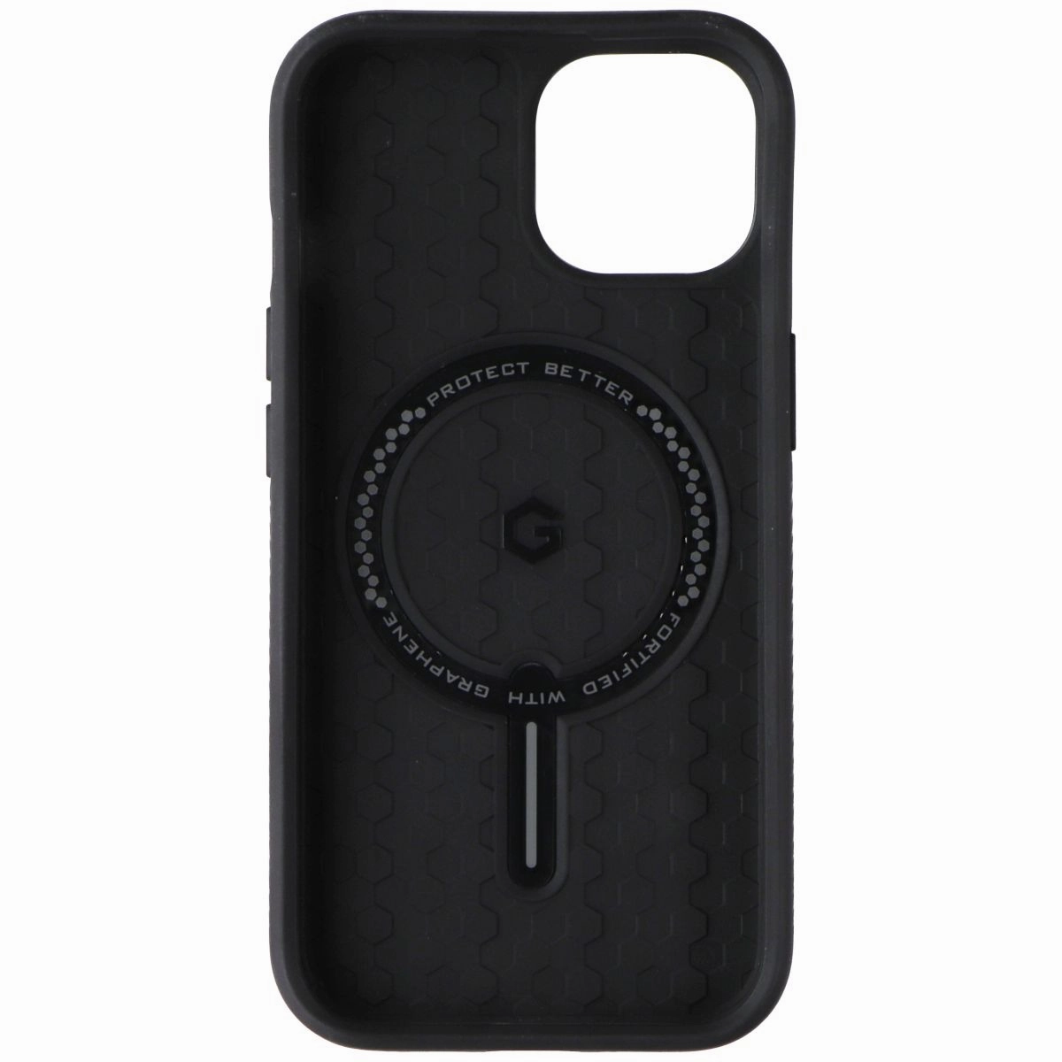 Zagg Denali Snap Case for MagSafe for Apple iPhone 15/14/13 - Matte Black Matte Coating Finish Soft Grip Finish