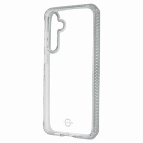 ITSKINS Hybrid_R // Clear Series Case for Samsung Galaxy S23 FE 5G - Transparent Flexible Pattern Texture