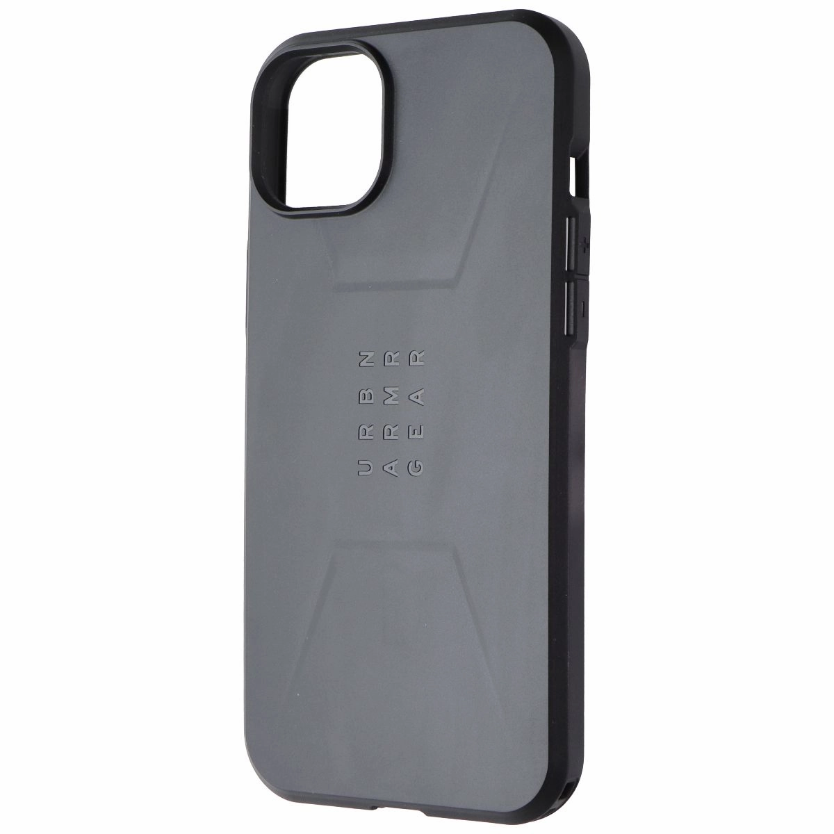Smooth Grip Layer Vivid Surface Detail UAG Civilian Case for MagSafe for Apple iPhone 15 Plus - Black