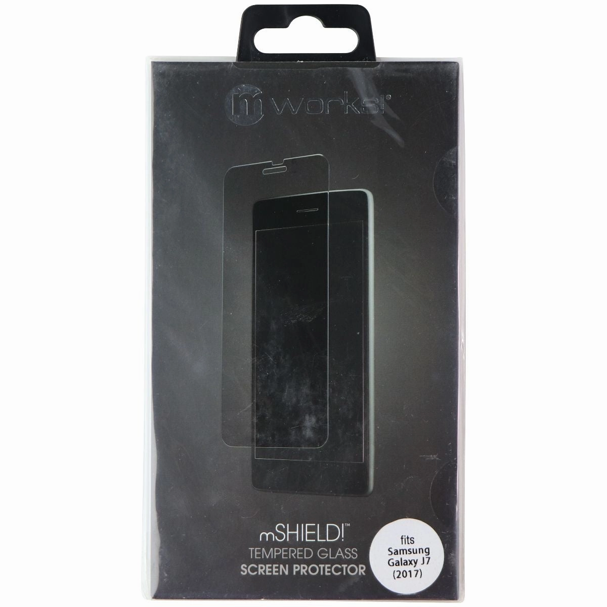 mworks! mSHIELD! Tempered Glass Screen Protector for Samsung J7 (2017) durable protection sheet
