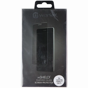 mworks! mSHIELD! Tempered Glass Screen Protector for Samsung J7 (2017) durable protection sheet