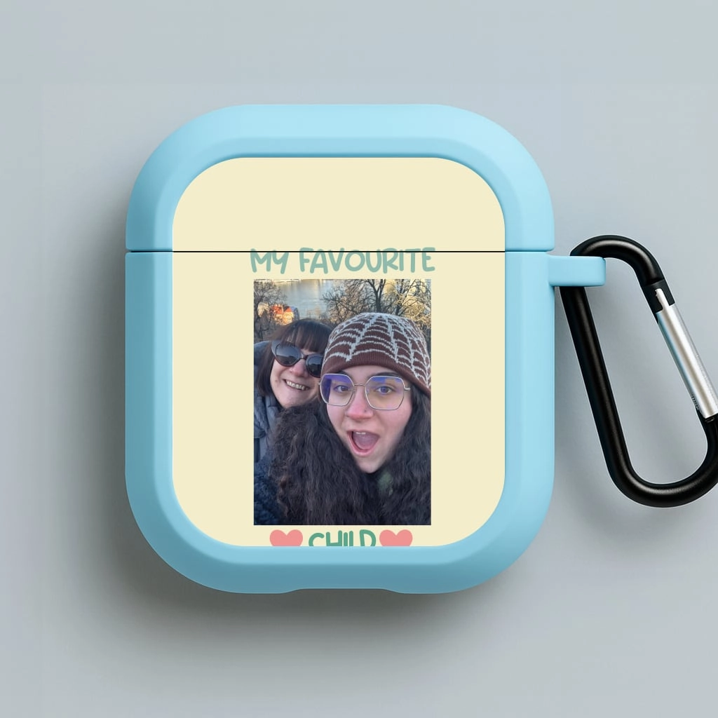 My Favourite Child - Personalised Mother's Day AirPods Case eco friendly travel airpods cover