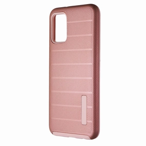 Mybat Dual Layered Protective Case for Samsung Galaxy A02s - Pink Soft Edging