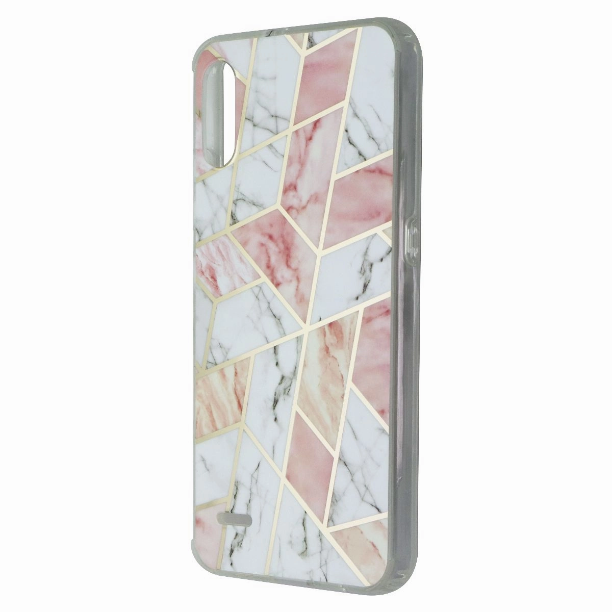 Urban Fashion Fashion Detail MyBat Fusion Series Case for Samsung Galaxy LG K22 - Electroplated Pink Marbling
