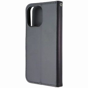 MyBat MyJacket Flip Cover Wallet for Apple iPhone 14 Pro Max - Black Soft edges